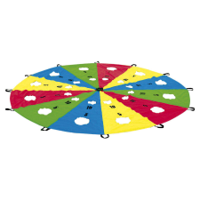 Weplay - Eduplay Ejtőernyő 4m Mozgásfejlesztő játék - Eduplay kerti játék
