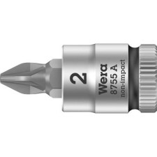 Wera 8755 A 05003354001 Kereszthornyú Pozidriv Dugókulcs bit betét PZ 2 1/4 (6,3 mm) (05003354001) dugókulcs