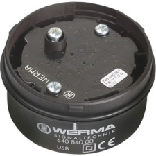 Werma 64084000 USB-Terminal element RM 5VDC BK villanyszerelés