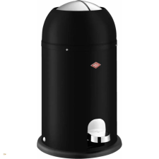  Wesco Kickmaster 12 literes pedálos rozsdamentes acél szemetes - Fekete/Ezüst szemetes