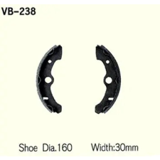 Wesrah VB-238 fékpofa Wesrah Futómű és fék alkatrészek Fékpofák (dobfék) egyéb motorkerékpár alkatrész