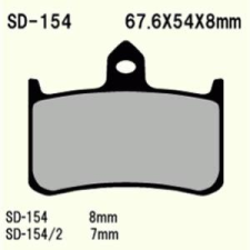Wesrah VD-154 fékbetét Wesrah Futómű és fék alkatrész Fékbetét (tárcsafék) egyéb motorkerékpár alkatrész