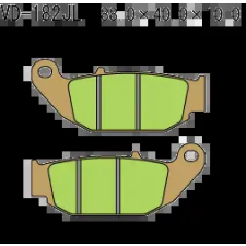 Wesrah Vesrah VD-182JL fékbetét Wesrah Futómű és fék alkatrészek Fékbetétek (tárcsafék) egyéb motorkerékpár alkatrész