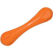 West Paw Hurley - Tartós rágóbot (L | Narancs | 21 cm) játék kutyáknak