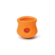 West Paw Toppl - Jutalomfalattal tölthető kutyajáték(S | 8 cm | Narancs) játék kutyáknak