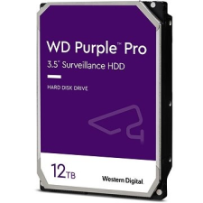 Western Digital 12TB 7200rpm SATA-600 256MB Purple Pro WD121PURP merevlemez