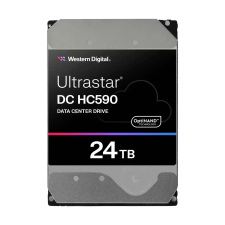 Western Digital 24TB Ultrastar DC HC590 7.2k SAS (0F59373) merevlemez, ssd