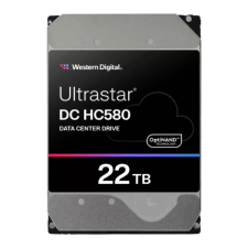 Western Digital Merevlemez Western Digital Ultrastar DC HC580 3.5'' HDD 22TB 7200RPM SATA 6Gb/s 512MB | 0F62785 merevlemez