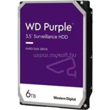 Western Digital Purple 6TB 5400rpm 64MB SATA3 WD62PURZ merevlemez