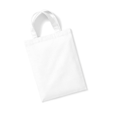 Westford Mill Bevásárló táska Westford Mill Cotton Party Bag for Life - Egy méret, Fehér kézitáska és bőrönd