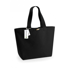 Westford Mill Uniszex organikus bevásárló táska Westford Mill EarthAware™ Organic Marina Tote XL Egy méret, Fekete kézitáska és bőrönd