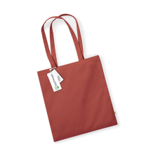 Westford Mill Uniszex organikus speciális táska Westford Mill EarthAware™ Organic Bag for Life Egy méret, Narancssárga Rust kézitáska és bőrönd
