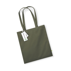 Westford Mill Uniszex organikus speciális táska Westford Mill EarthAware™ Organic Bag for Life Egy méret, Oliva zöld