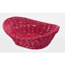  Westmark 02096179101 fonott kosár, 23,5x18x8/6 cm, piros, ovális bútor