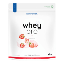 Whey PRO - 1000 g - eper - Nutriversum vitamin és táplálékkiegészítő
