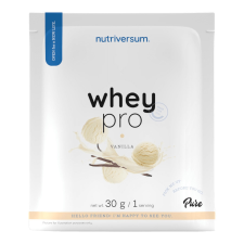  Whey PRO - 30 g - vanília - Nutriversum vitamin és táplálékkiegészítő