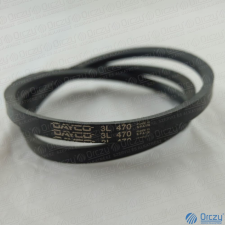WHIRLPOOL - INDESIT 3L 470 Ékszíj, fekete (eredeti, DAYCO) WHIRLPOOL mosógép beépíthető gépek kiegészítői