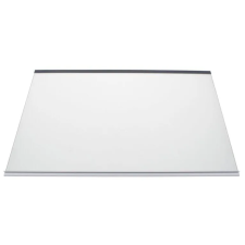 Whirlpool /Indesit C00340331 Üvegpolc+ezüst+fehér profillal (481010667591) beépíthető gépek kiegészítői