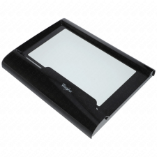 WHIRLPOOL - INDESIT Üveg ajtó külső (eredeti) WHIRLPOOL mikrohullámú sütő beépíthető gépek kiegészítői