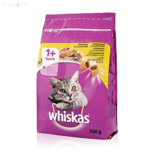 Whiskas 300 g száraz csirkehússal macskaeledel