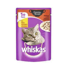 Whiskas alutasak krémes marha – 85 g macskaeledel
