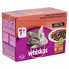 Whiskas Alutasakos 12 pack Húsos 12x100g macskaeledel