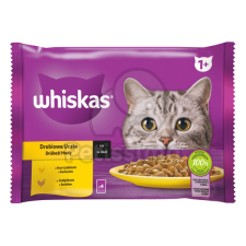  Whiskas alutasakos macskaeledel válogatás mártásban - csirke, pulyka 4 x 85 g macskaeledel