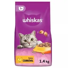Whiskas száraz macskatáp 1,4kg csirke macskaeledel