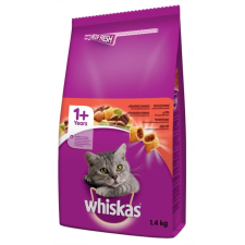  Whiskas száraz macskatáp Marha – 1,4 kg macskaeledel