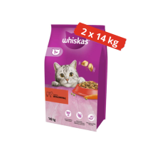  Whiskas szárazeledel 2x14kg marha macskaeledel