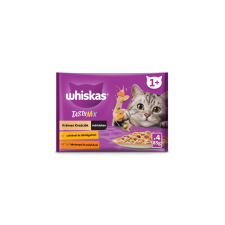  Whiskas Tasty Mix Creamy Creations vegyes válogatás mártásban 4x85g macskaeledel