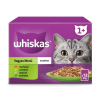Whiskas Vegyes válogatás aszpikban zöld 12x85g
