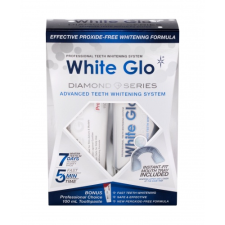 White Glo Diamond Series Advanced teeth Whitening System ajándékcsomag fogfehérítő gél 50 ml + Professional Choice fogkrém 100 ml uniszex fogkefe