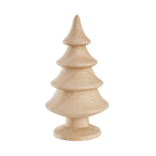 White Oak tölgyfából készült dekoráció, fenyőfa 17,5cm karácsonyi dekoráció