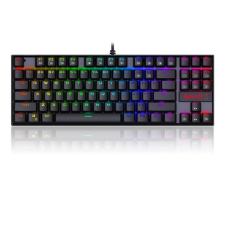 WHITE SHARK Commandos mechanikus gamer billentyűzet (Red Switches, USB, HU,fekete) billentyűzet