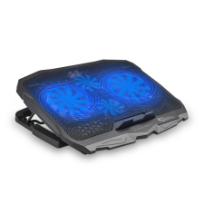 WHITE SHARK Ice Warrior 17.3" notebook hűtőpad - Fekete laptop kellék
