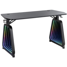WHITE SHARK MEDUSA RGB LED, fekete (MEDUSA) íróasztal