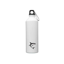 WHITE SHARK sport palack, 750 ml, fehér kulacs, kulacstartó