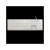 Whiteshark WHITE SHARK TACHI-W/US WS GK-003241W-US gamer billentyűzet, 104 gomb fehér (angol) (WS GK-003241W-US)