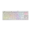 Whiteshark White Shark WS GK-2106W/R-US COMMANDOS fehér mechanikus angol (red switch) gamer billentyűzet