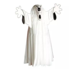 Widmann Halloween-i szellem dekoráció - 55 cm party kellék