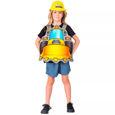 Widmann Homlokrakodó mintájú jelmez sisakkal gyerekeknek - 113 cm (21439) jelmez