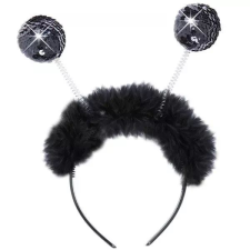 Widmann Jelmez kiegészítő: Fekete flitteres fejdísz jelmez