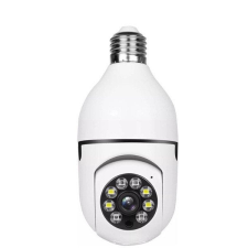 Wifis IP panoráma kamera E27 foglalattal megfigyelő kamera