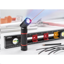 Wiha multifunkciós LED elemlámpa, UV és LÉZER mágneses és rögzíthető (41286) (41286) elemlámpa