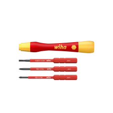 Wiha PicoFinish slimVario electric finomcsavarhúzó-készlet 4 részes (43167) (wiha43167) csavarhúzó