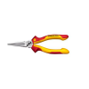 Wiha VDE kerekcsőrű fogó extra hosszú csőrrel, 160 mm, Professional electric (26735) (26735)