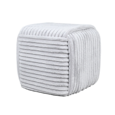  WIKI Puff 43x43x38 cm - Stílusos és kényelmes ülőalkalmatosság szürkében bútor