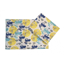 Wikids 2 részes ágynemű huzat - Színes krokodilos babaágynemű, babapléd