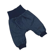 Wikids Átmeneti Farmer Hatású Pocaknadrág - Sötét Kék/Rózsaszín Béléssel 62 babanadrág